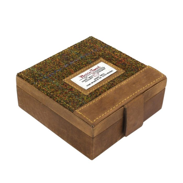 Stornoway Harris Tweed Trinket Box