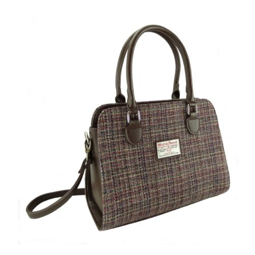 Findhorn Harris Tweed Mid-size Tote style handbag Colour 25