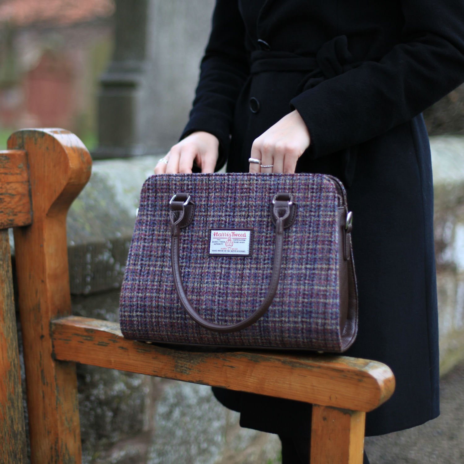 Glen Apprin Findhorn midi-size tote style handbag, colour 25