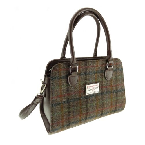Findhorn Harris Tweed Mid-size Tote style handbag Colour 8