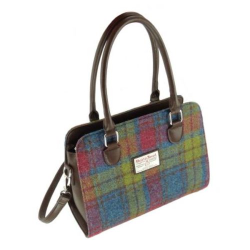 Findhorn Harris Tweed Mid-size Tote style handbag Colour 46