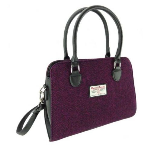 Findhorn Harris Tweed Mid-size Tote style handbag Colour 67