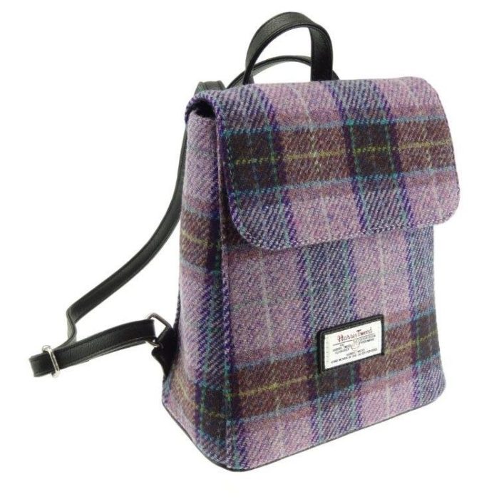 Tummel Harris Tweed Mini Backpack Colour 34
